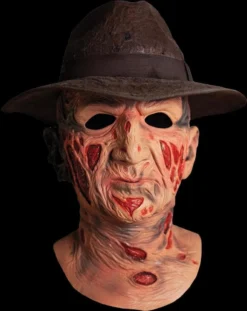 Morris Scary Masks "Nightmare On Elm Street 1 - Freddy" Deluxe Mask With Hat
