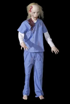 Distortions "Nurse Payne Zombie" Electric Animated Halloween Prop