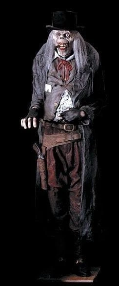 Morris "Old Dead Eye The Zombie Gunslinger" Halloween Prop Props