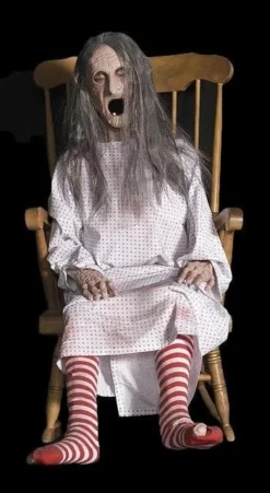 Distortions Props "Rocking Grandma" Electric Animated Halloween Prop