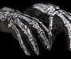 Morris Hands & Feet "Rotted Biker Hands" Halloween Costume Gloves