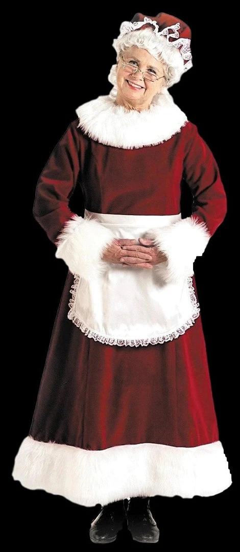 Morris Costumes "Santa Dress - Long 9 To 11" Costume 3 Morris Costumes "Santa Dress - Long 9 To 11" Costume