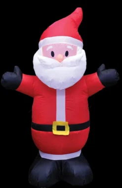 The Horror Dome "Santa" Inflatable Christmas Decoration - 4 Foot Tall Christmas Decorations