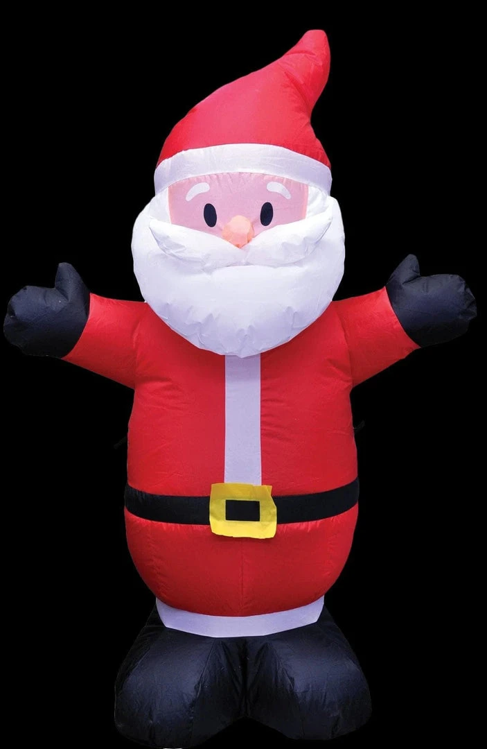 The Horror Dome "Santa" Inflatable Christmas Decoration - 4 Foot Tall Christmas Decorations 3 The Horror Dome "Santa" Inflatable Christmas Decoration - 4 Foot Tall Christmas Decorations