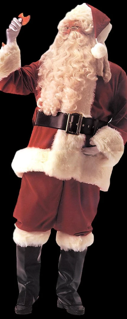 Morris "Santa Suit - Deluxe Velvet" Costume 3 Morris "Santa Suit - Deluxe Velvet" Costume