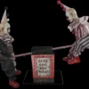 Morris Props "See Saw Clowns" Electric Halloween Animated Prop
