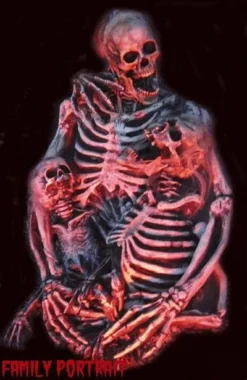 Midnight Studios "Skeleton Family Portrait" Halloween Prop Props