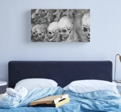 The Horror Dome Skull Canvas Print Decorations 7 The Horror Dome Skull Canvas Print Decorations