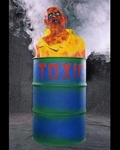 Distortions Animatronics "Toxic Trickster" Halloween Animatronic Barrel