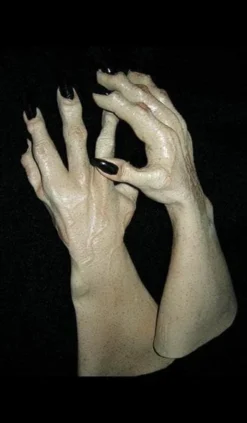 The Horror Dome "Werewolf Monster Hands" Deluxe Latex Halloween Costume Gloves Hands & Feet