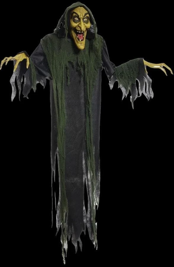 Morris Props "Witch" Hanging Halloween Decoration - 72 Inch 3 Morris Props "Witch" Hanging Halloween Decoration - 72 Inch